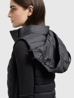 Khujo Bodywarmers Bodywarmer Becca Dames Zwart -Khujo Winkel b1497387286561e6f8a867fd745cc4e6