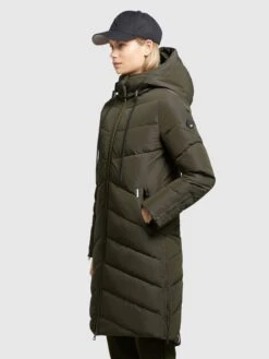 Khujo Wintermantels Wintermantel Huba Dames Donkergroen 12 Khujo Wintermantels Wintermantel Huba Dames Donkergroen -Khujo Winkel b1ebf261117352dedf03fad80b408042