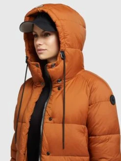 Khujo Winterjassen Winterjas Franee Dames Donkeroranje -Khujo Winkel b273a91543e505a7b5e4c2bceb52c625