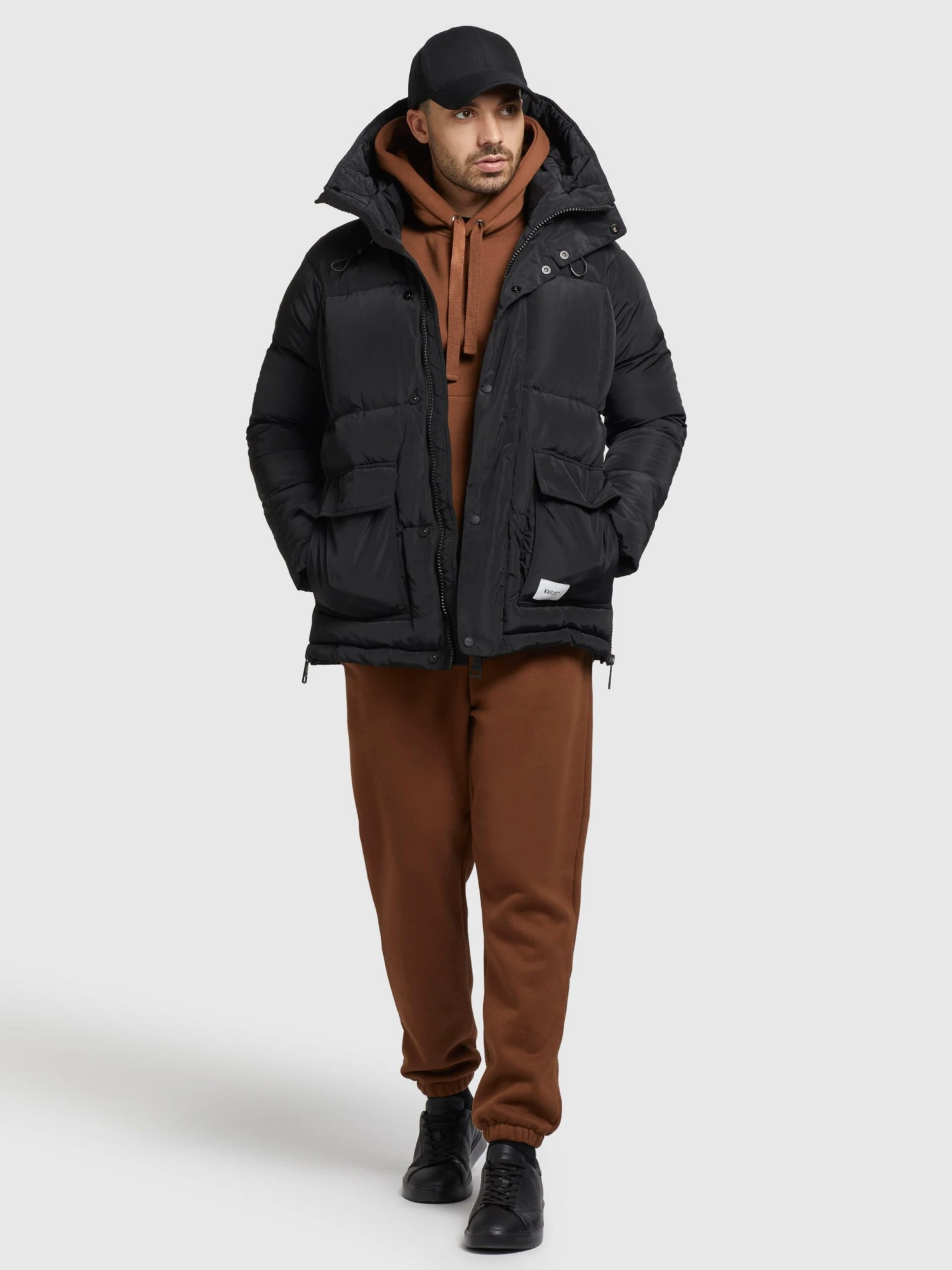 Khujo Winterjassen Winterjas Jedi Heren Zwart 6 Khujo Winterjassen Winterjas Jedi Heren Zwart - Afbeelding 6