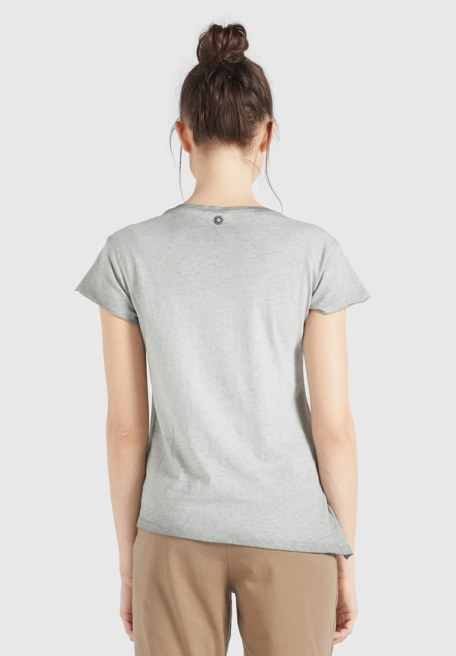 Khujo T-shirts Shirt MATAMA Dames Grijs 5 Khujo T-shirts Shirt MATAMA Dames Grijs - Afbeelding 5