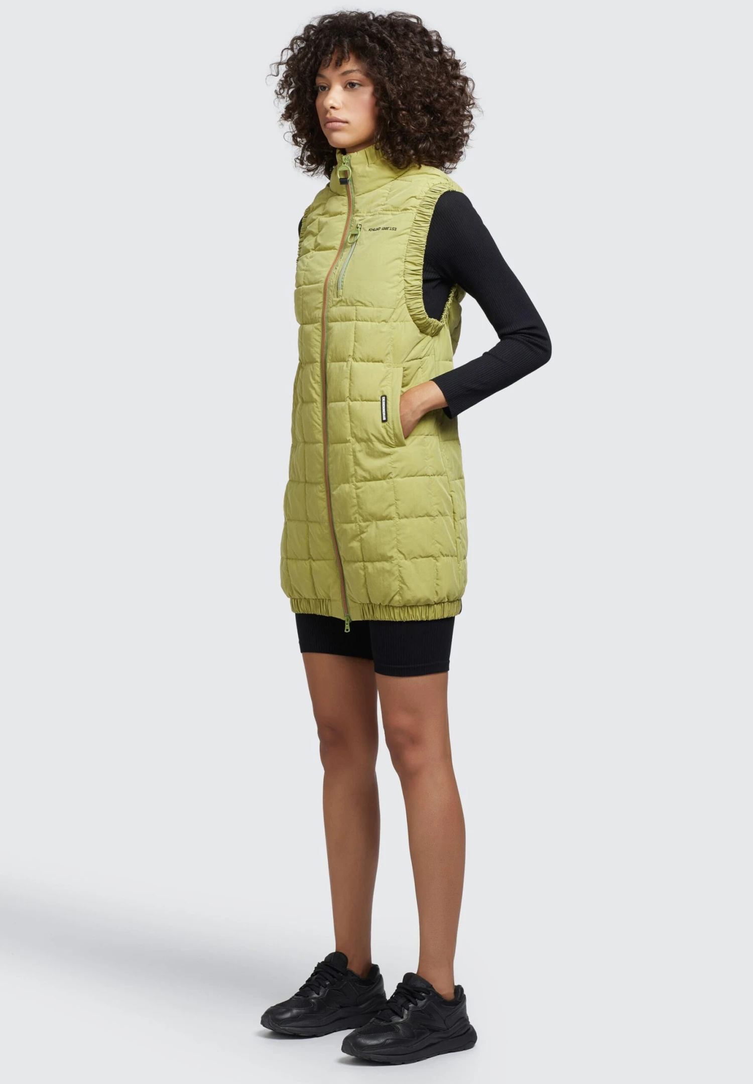 Khujo Harper - Bodywarmer - Hellgrün 2 Khujo Harper - Bodywarmer - Hellgrün - Afbeelding 2