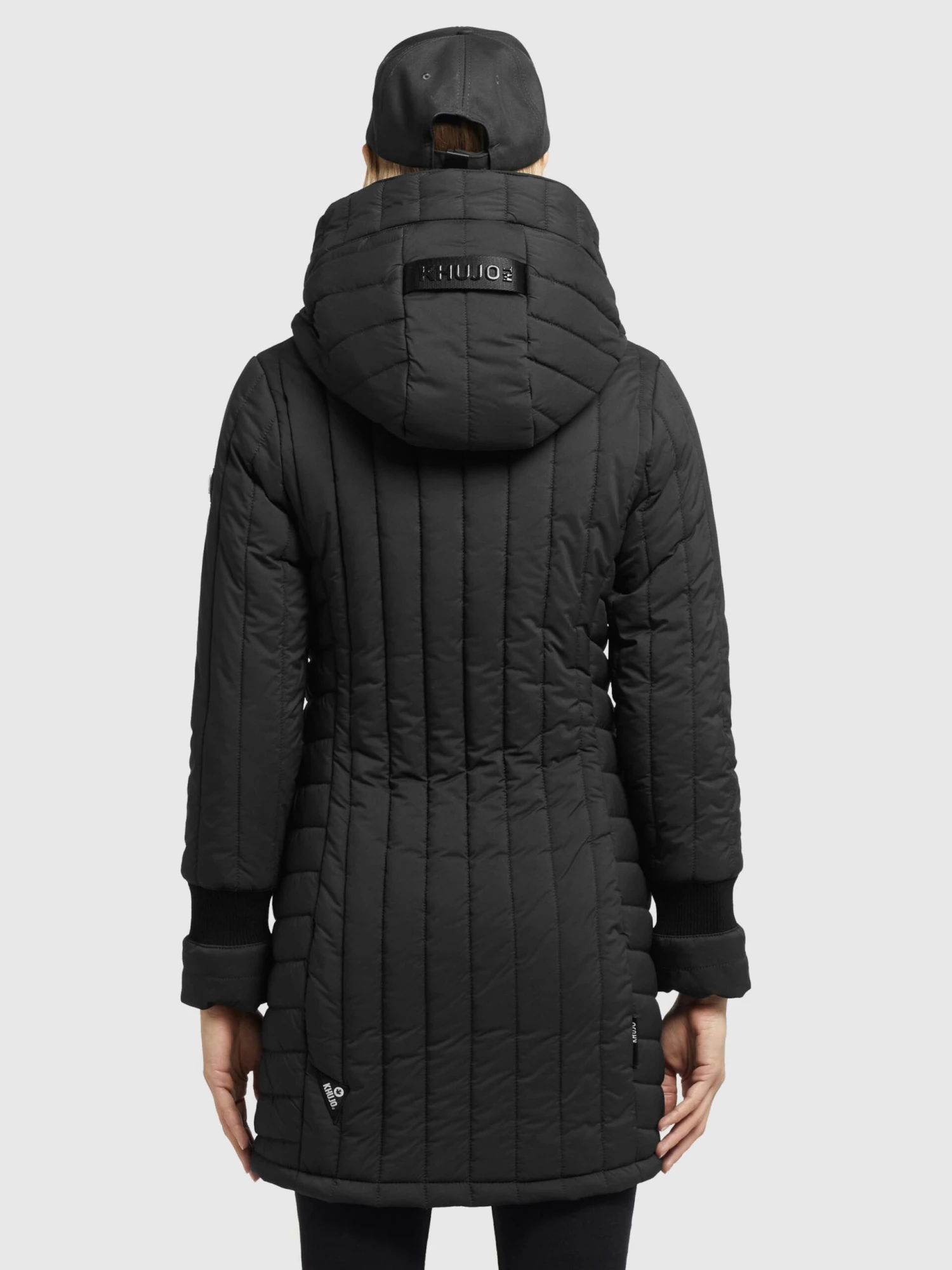 Khujo Winterjassen Winterjas Jerry Dames Zwart 4 Khujo Winterjassen Winterjas Jerry Dames Zwart - Afbeelding 4