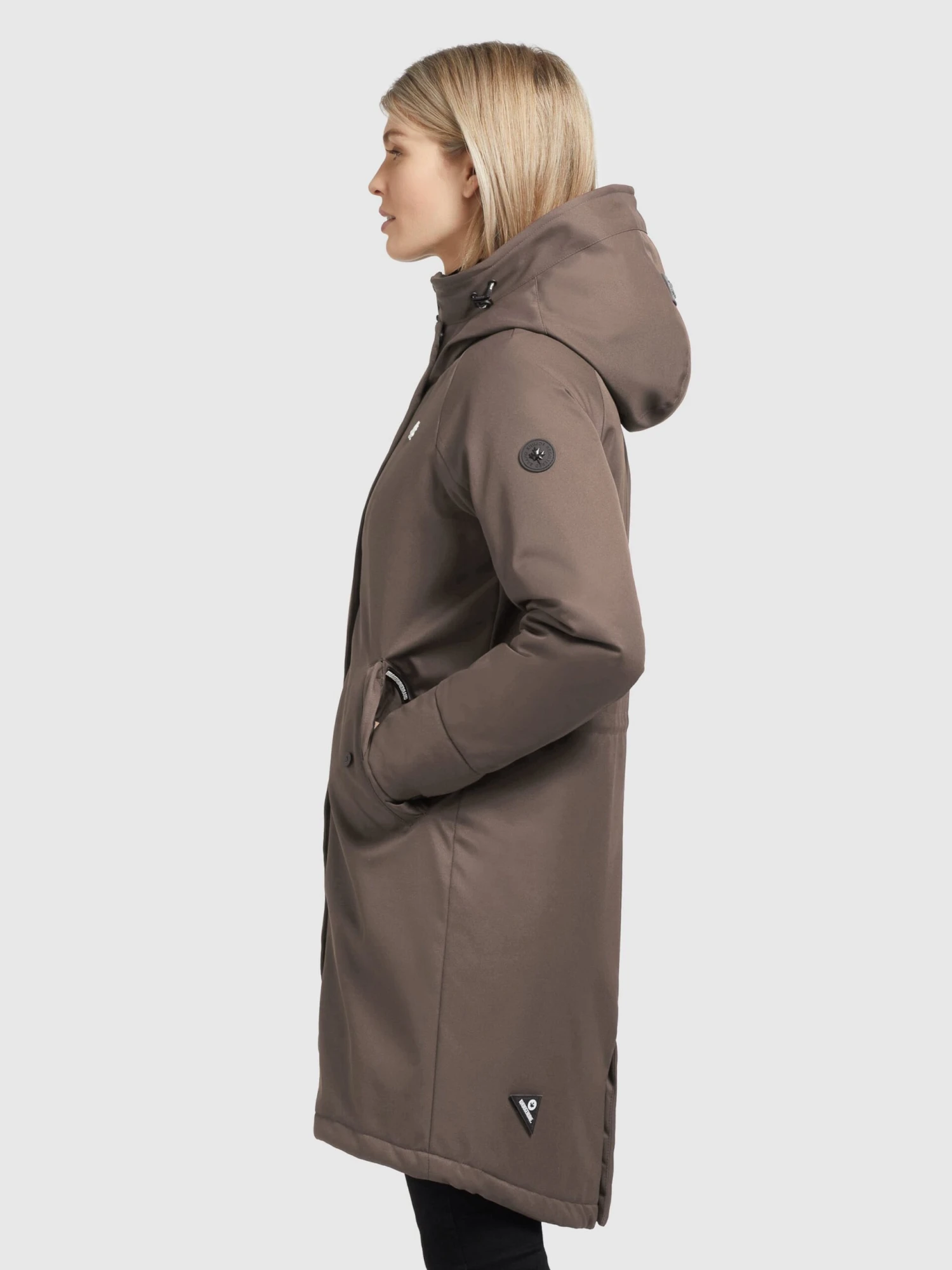 Khujo Parkas Tussenparka LARIA Dames Bruin 5 Khujo Parkas Tussenparka LARIA Dames Bruin - Afbeelding 5