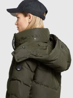 Khujo Wintermantels Wintermantel Huba Dames Donkergroen 15 Khujo Wintermantels Wintermantel Huba Dames Donkergroen -Khujo Winkel b6b3201a63a93cafaeba05d56b966e9a