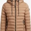 Khujo Winterjassen Winterjas LOVINA3 MATT Dames Beige
