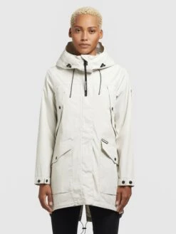 Khujo Tussenmantels Tussenmantel AIRA Dames Lichtgrijs -Khujo Winkel b9608f3a1dd862ba317b0d20f51e3e65