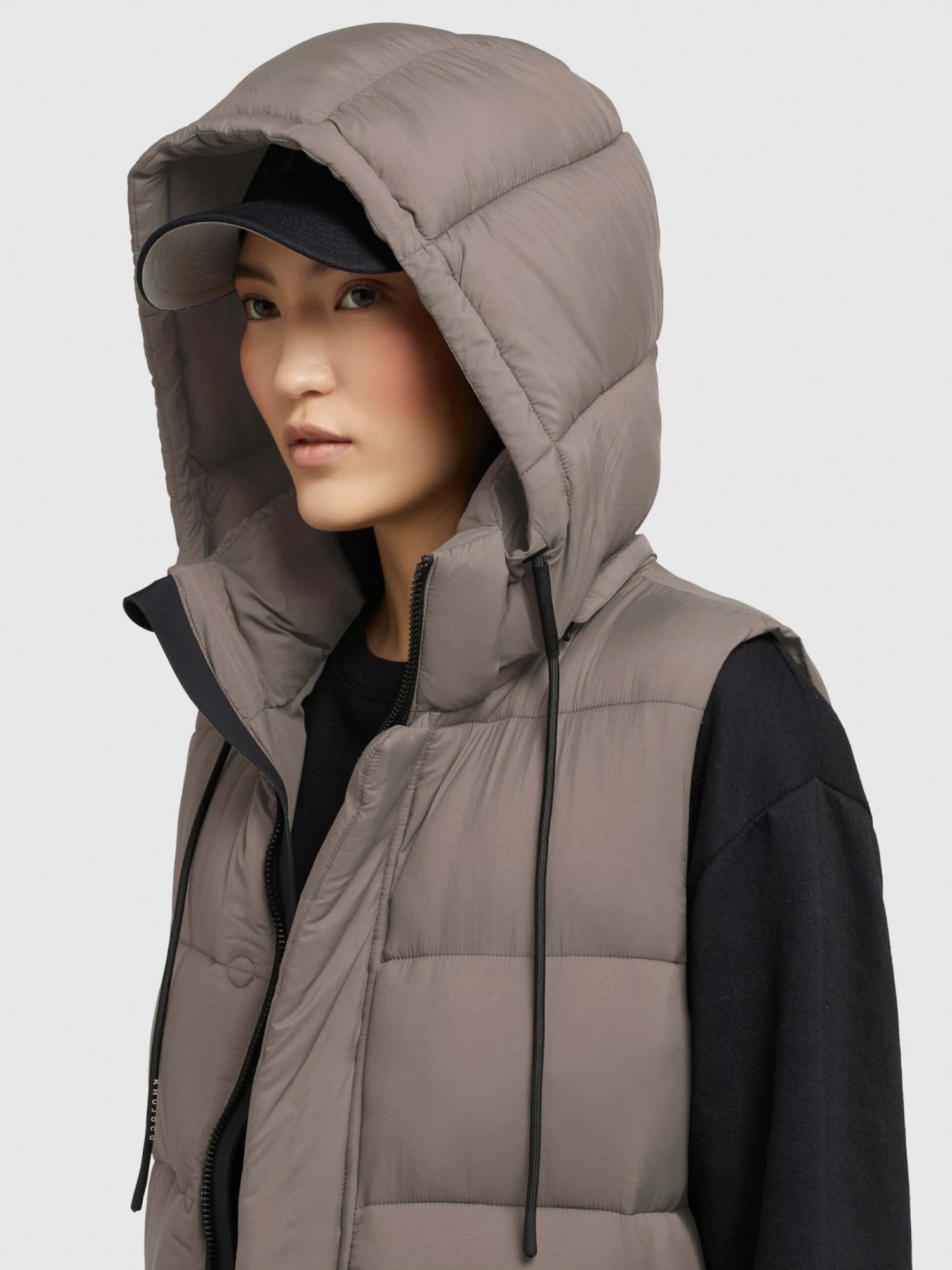 Khujo Bodywarmers Bodywarmer Tourin Dames Bruin 7 Khujo Bodywarmers Bodywarmer Tourin Dames Bruin - Afbeelding 7