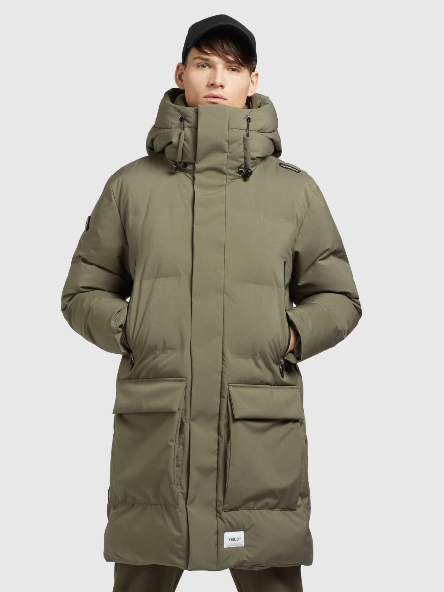 Khujo Wintermantels Winterjas Slow Heren Olijfgroen 2 Khujo Wintermantels Winterjas Slow Heren Olijfgroen - Afbeelding 2