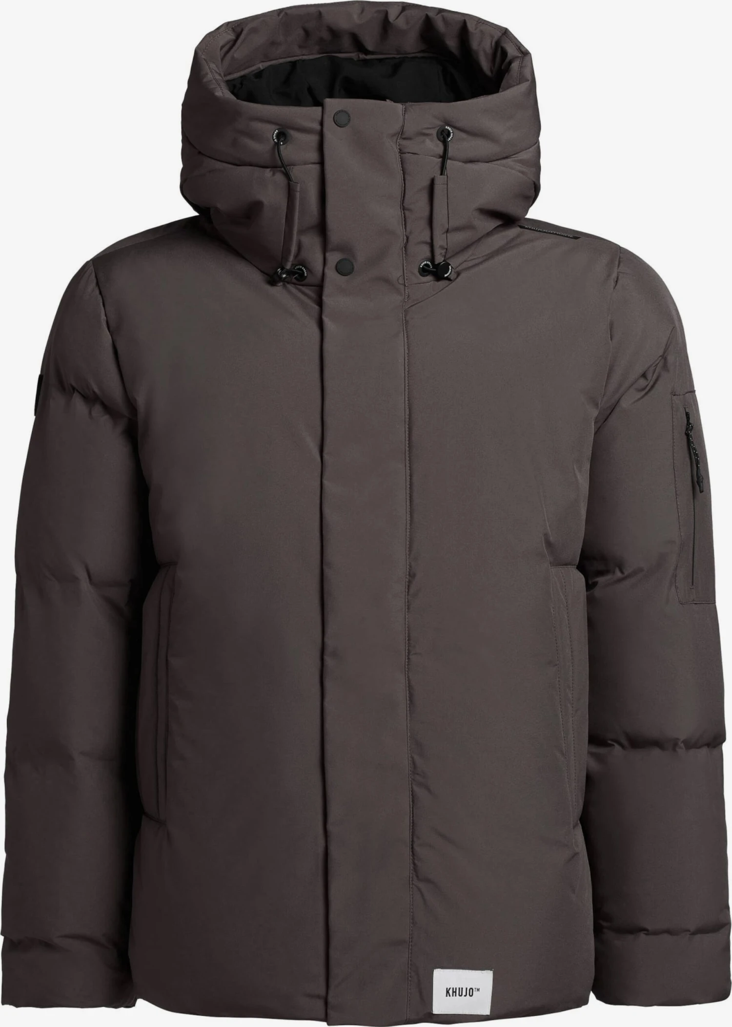 Khujo Winterjassen Winterjas Cann Heren Donkergrijs 1 Khujo Winterjassen Winterjas Cann Heren Donkergrijs