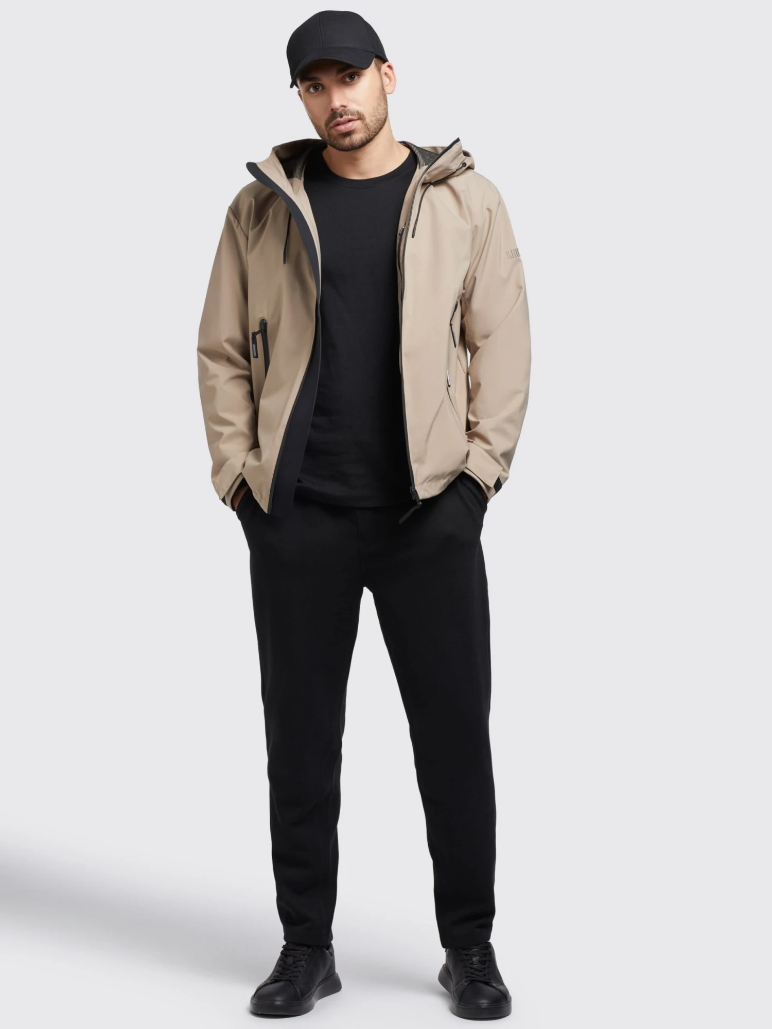 Khujo Tussenjassen Tussenjas Neal Heren Taupe 2 Khujo Tussenjassen Tussenjas Neal Heren Taupe - Afbeelding 2