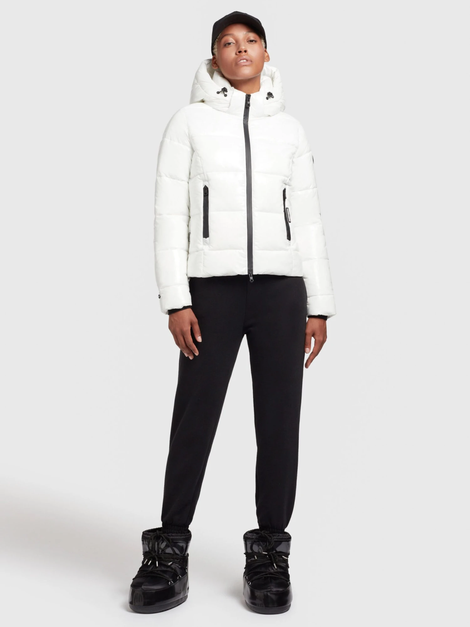 Khujo Winterjassen Winterjas Fala Dames Wit 3 Khujo Winterjassen Winterjas Fala Dames Wit - Afbeelding 3