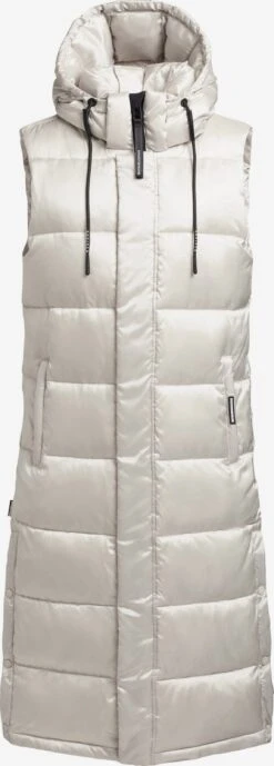 Khujo Bodywarmers Bodywarmer Tourin Dames Parelwit