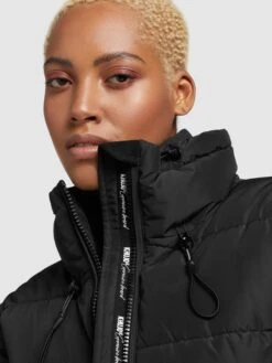 Khujo Winterjassen Winterjas Tuba Dames Zwart -Khujo Winkel be2fc402d5fc222c0b0be2d01f5b8a7e