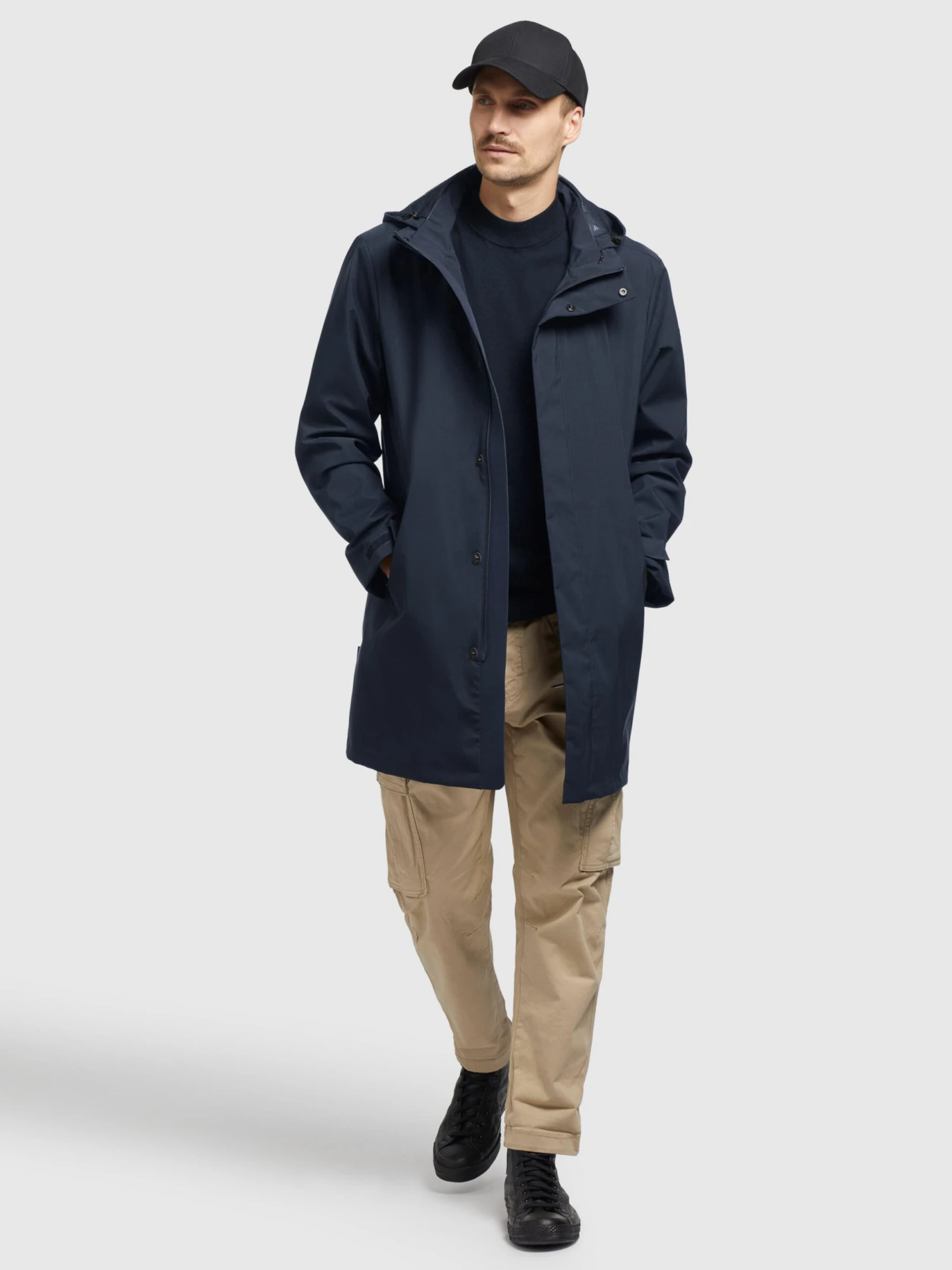 Khujo Outdoor Jassen Functionele Jas York Heren Donkerblauw 8 Khujo Outdoor Jassen Functionele Jas York Heren Donkerblauw - Afbeelding 8