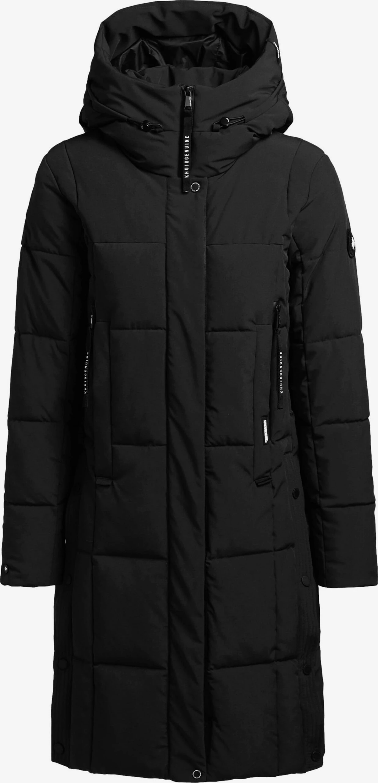 Khujo Tussenmantels Tussenmantel Namita Dames Zwart 1 Khujo Tussenmantels Tussenmantel Namita Dames Zwart