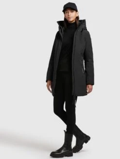 Khujo Winterjassen Winterjas Viona 3 Dames Zwart -Khujo Winkel c06c208fa5ba384a92f206cb738c3d38