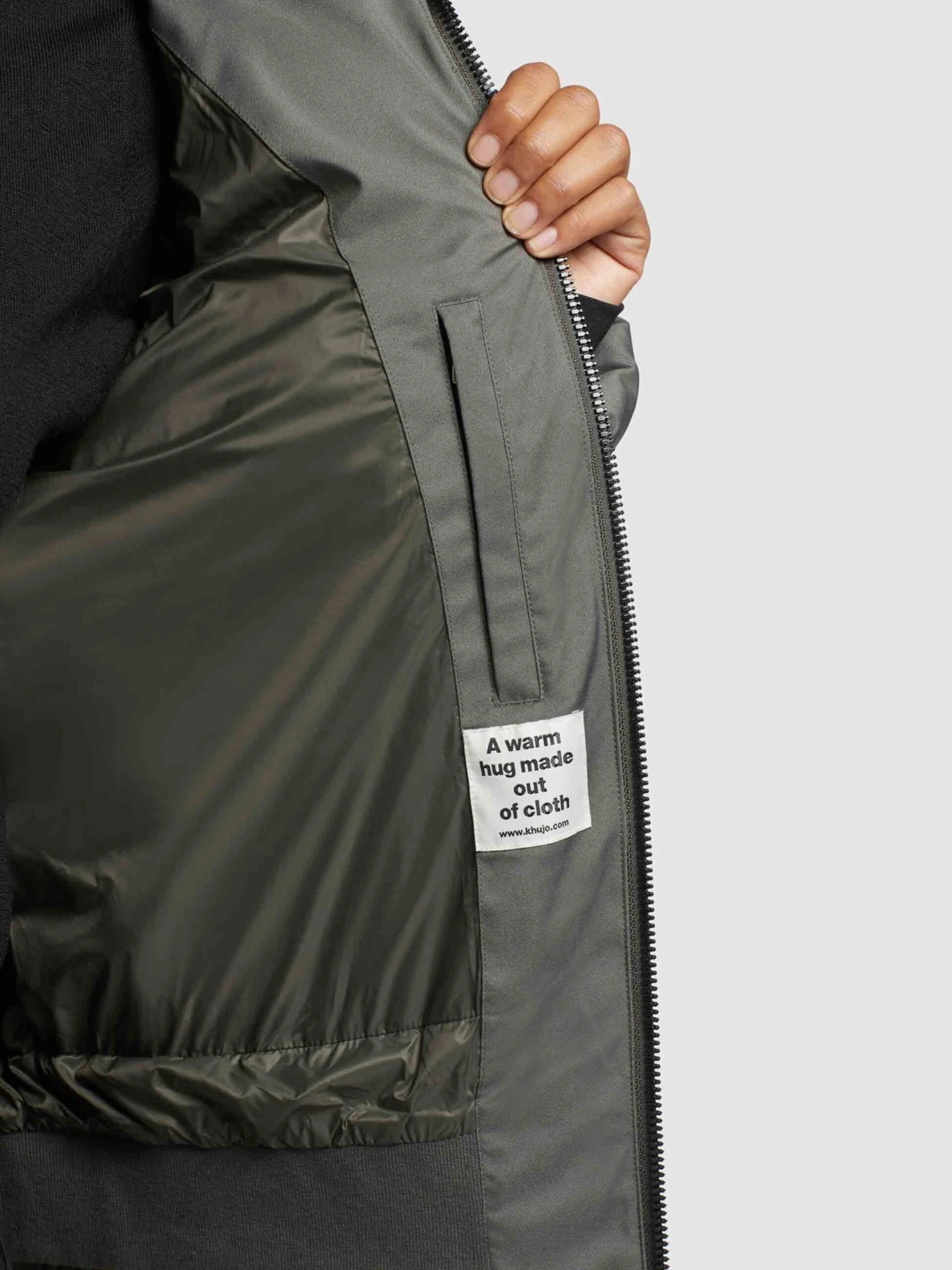 Khujo Winterjassen Winterjas Japura 2 Dames Kaki 6 Khujo Winterjassen Winterjas Japura 2 Dames Kaki - Afbeelding 6