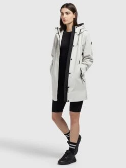 Khujo Tussenjassen Tussenjas Izaf Dames Lichtgrijs -Khujo Winkel c0fd7564b473f38b7c8798d3f3eaba35