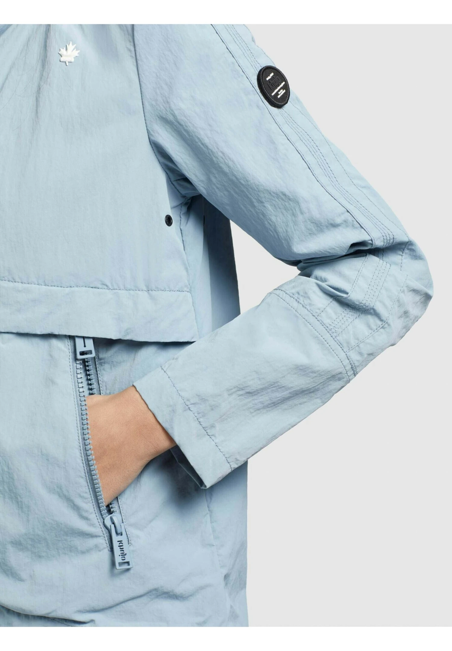 Khujo Zahira3 - Lichte Jas - Hellblau 5 Khujo Zahira3 - Lichte Jas - Hellblau - Afbeelding 5