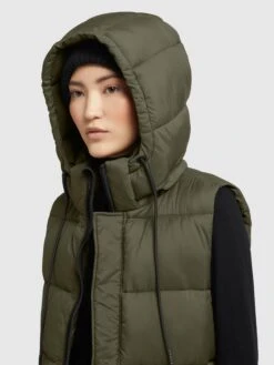 Khujo Bodywarmers Bodywarmer Eden Dames Kaki 14 Khujo Bodywarmers Bodywarmer Eden Dames Kaki -Khujo Winkel c41c4bcaf14a02263770ff1ffe876720