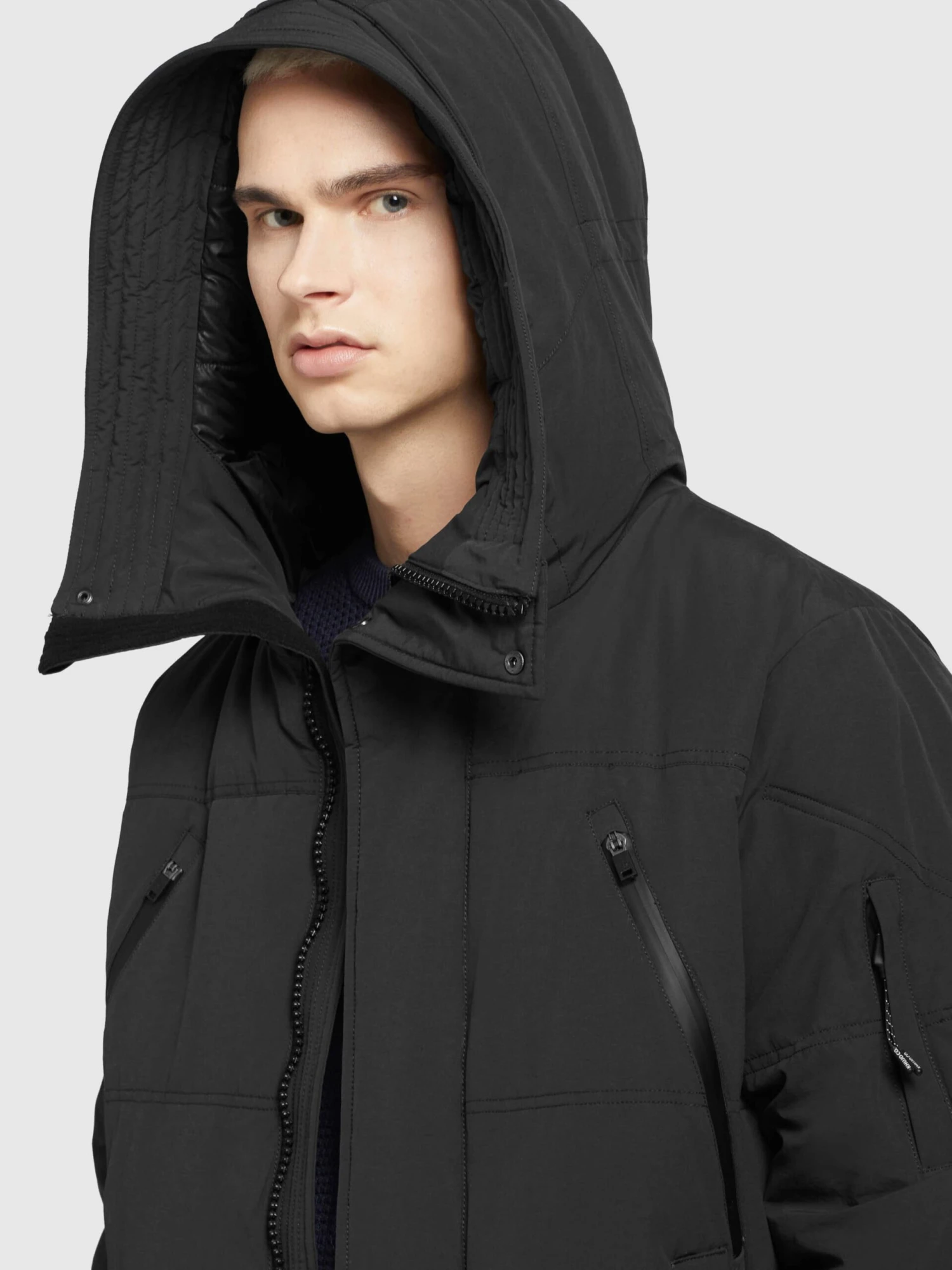 Khujo Winterjassen Winterjas Cloyd Heren Zwart 7 Khujo Winterjassen Winterjas Cloyd Heren Zwart - Afbeelding 7