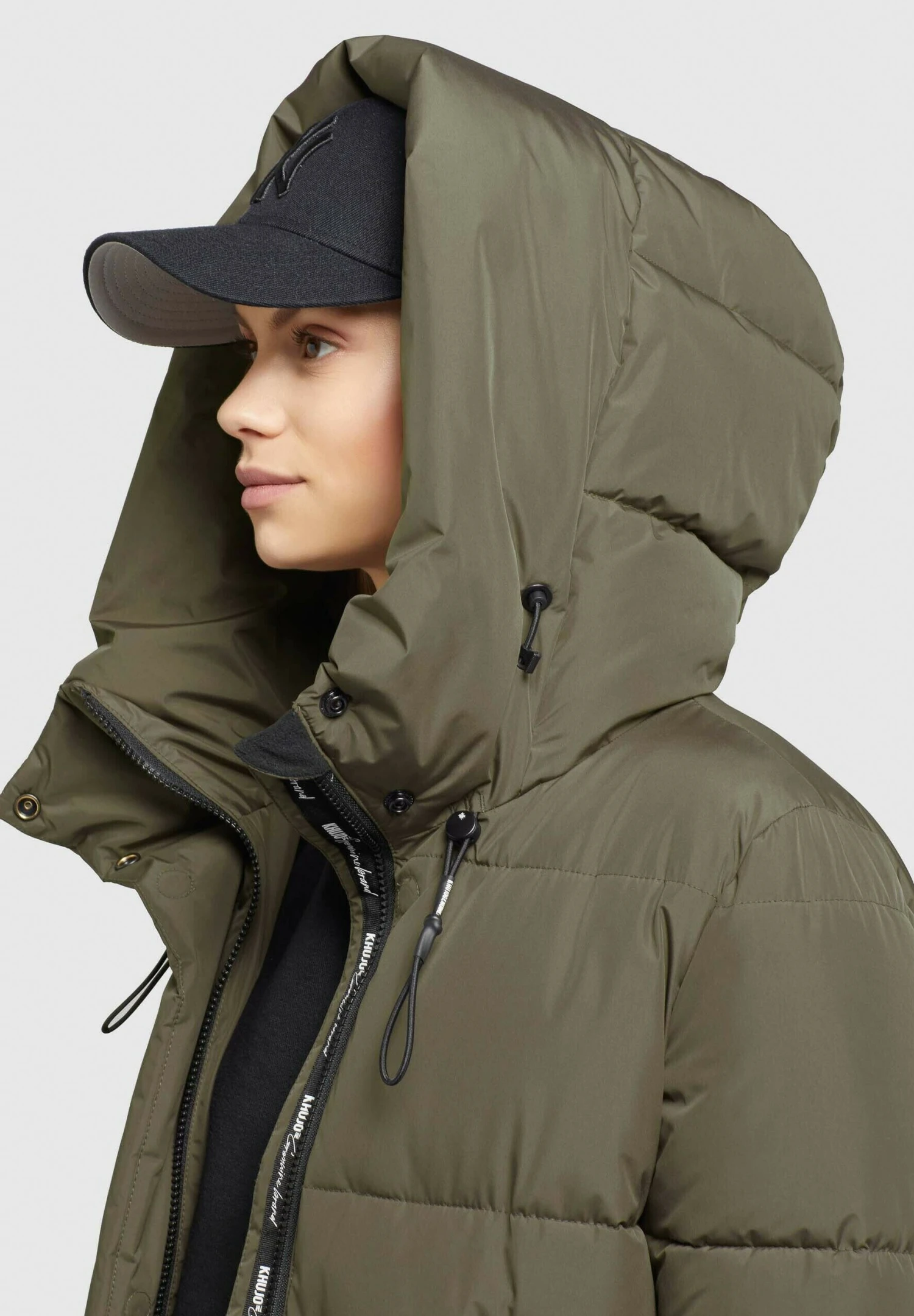 Khujo Soulani2 - Winterjas - Khaki Grün 4 Khujo Soulani2 - Winterjas - Khaki Grün - Afbeelding 4