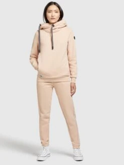 Khujo Hoodies Sweatshirt Karima Dames Abrikoos -Khujo Winkel c83b76f2a779dc1cc64b7e44cd7c6f7e