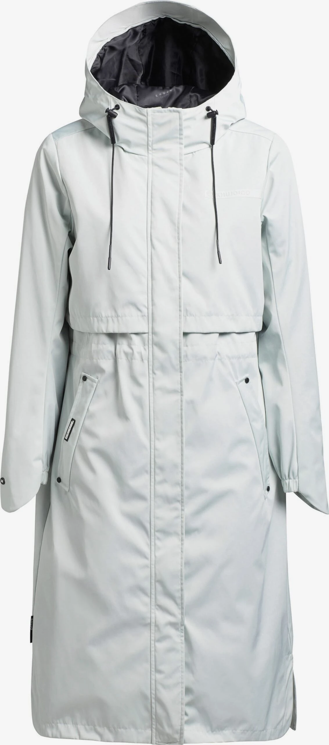 Khujo Tussenmantels Tussenmantel Jomana Dames Pastelblauw 1 Khujo Tussenmantels Tussenmantel Jomana Dames Pastelblauw