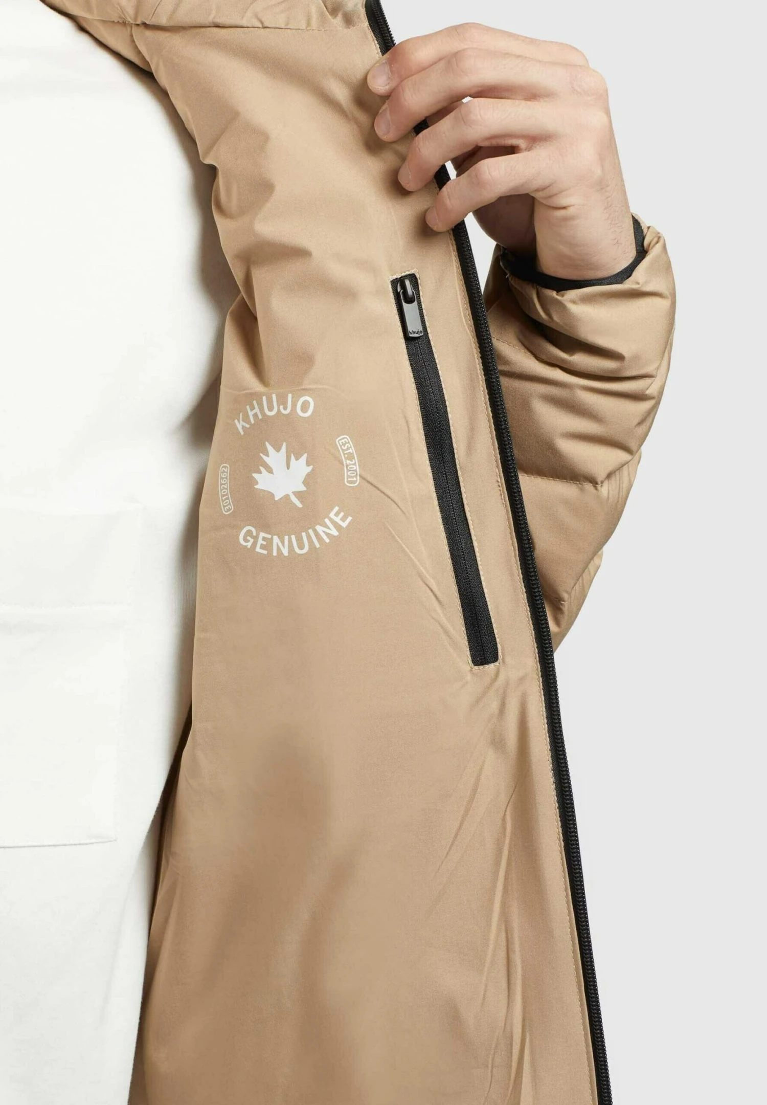 Khujo Vitus Matt - Jas - Beige 6 Khujo Vitus Matt - Jas - Beige - Afbeelding 6