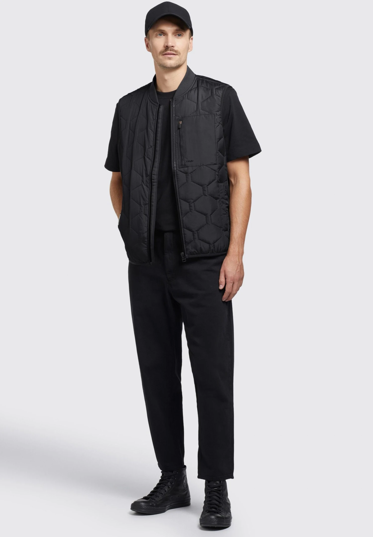 Khujo Liel - Bodywarmer - Schwarz 2 Khujo Liel - Bodywarmer - Schwarz - Afbeelding 2