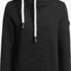 Khujo Hoodies Sweatshirt Karima Dames Zwart