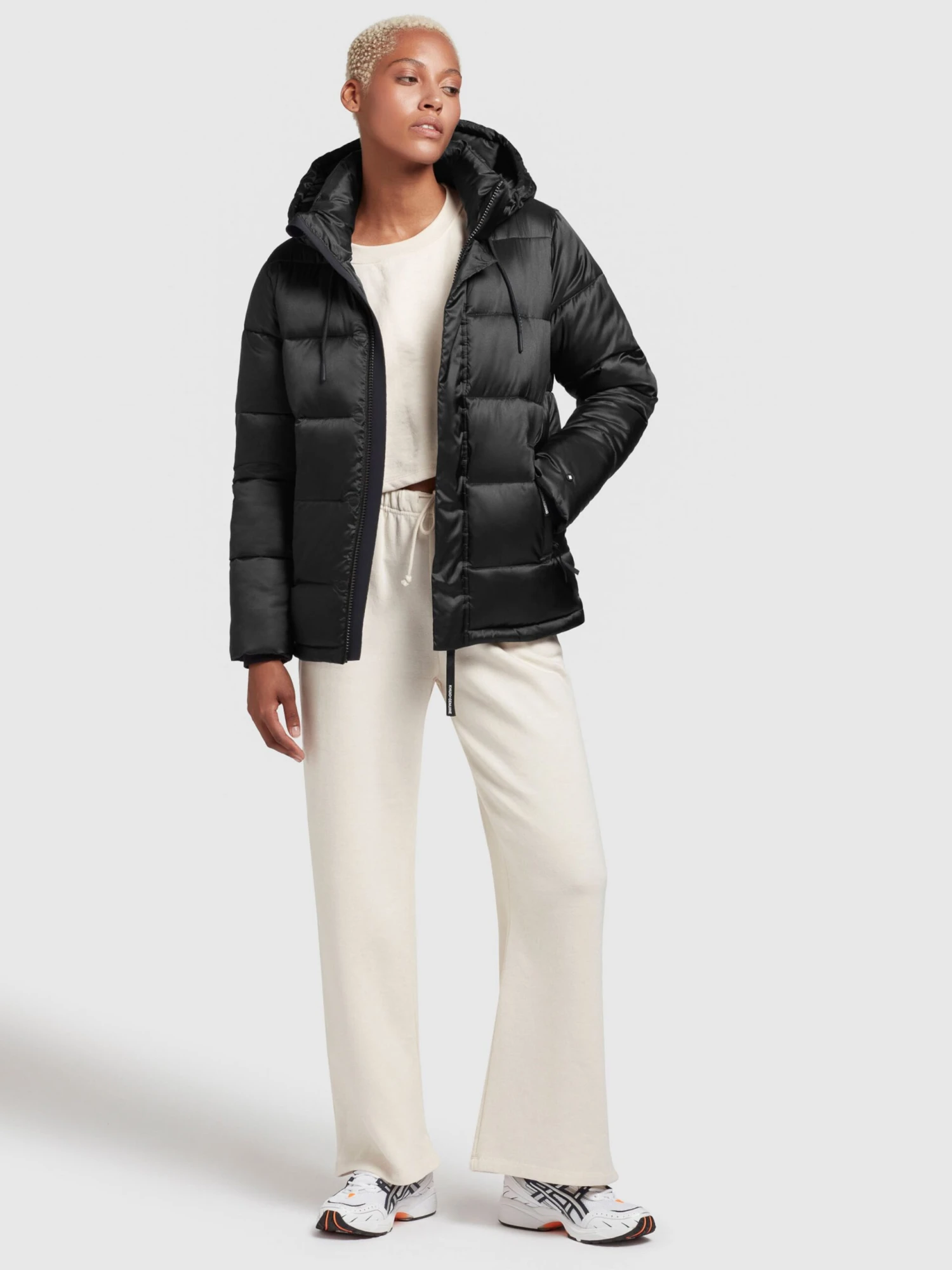 Khujo Winterjassen Winterjas Evona Dames Zwart 6 Khujo Winterjassen Winterjas Evona Dames Zwart - Afbeelding 6