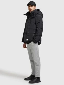 Khujo Winterjassen Winterjas Shinzo Heren Zwart -Khujo Winkel cc393b6e55bc25ef1a9f42d6dd08fea3