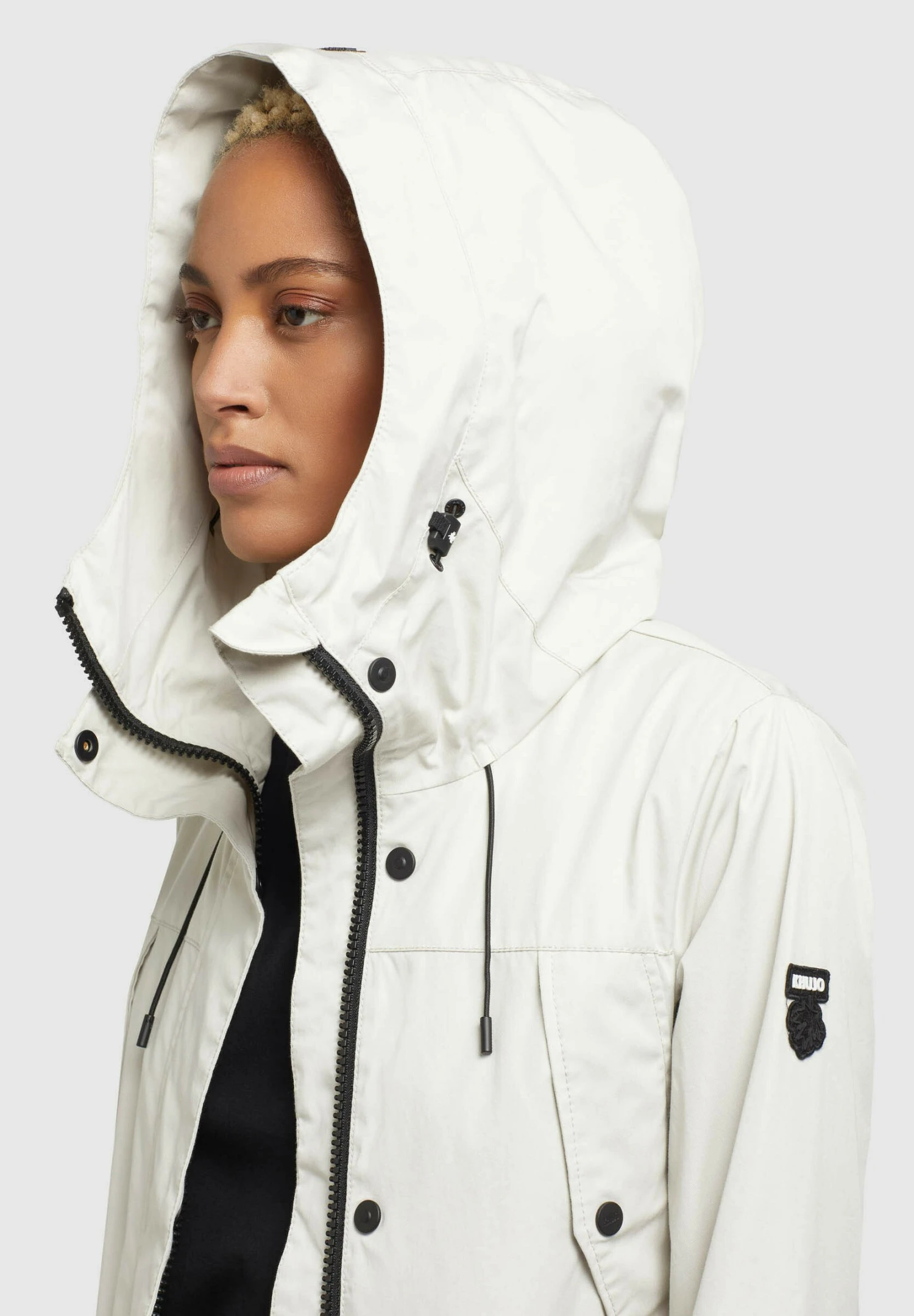 Khujo Aira2 - Parka - Hellgrau 4 Khujo Aira2 - Parka - Hellgrau - Afbeelding 4