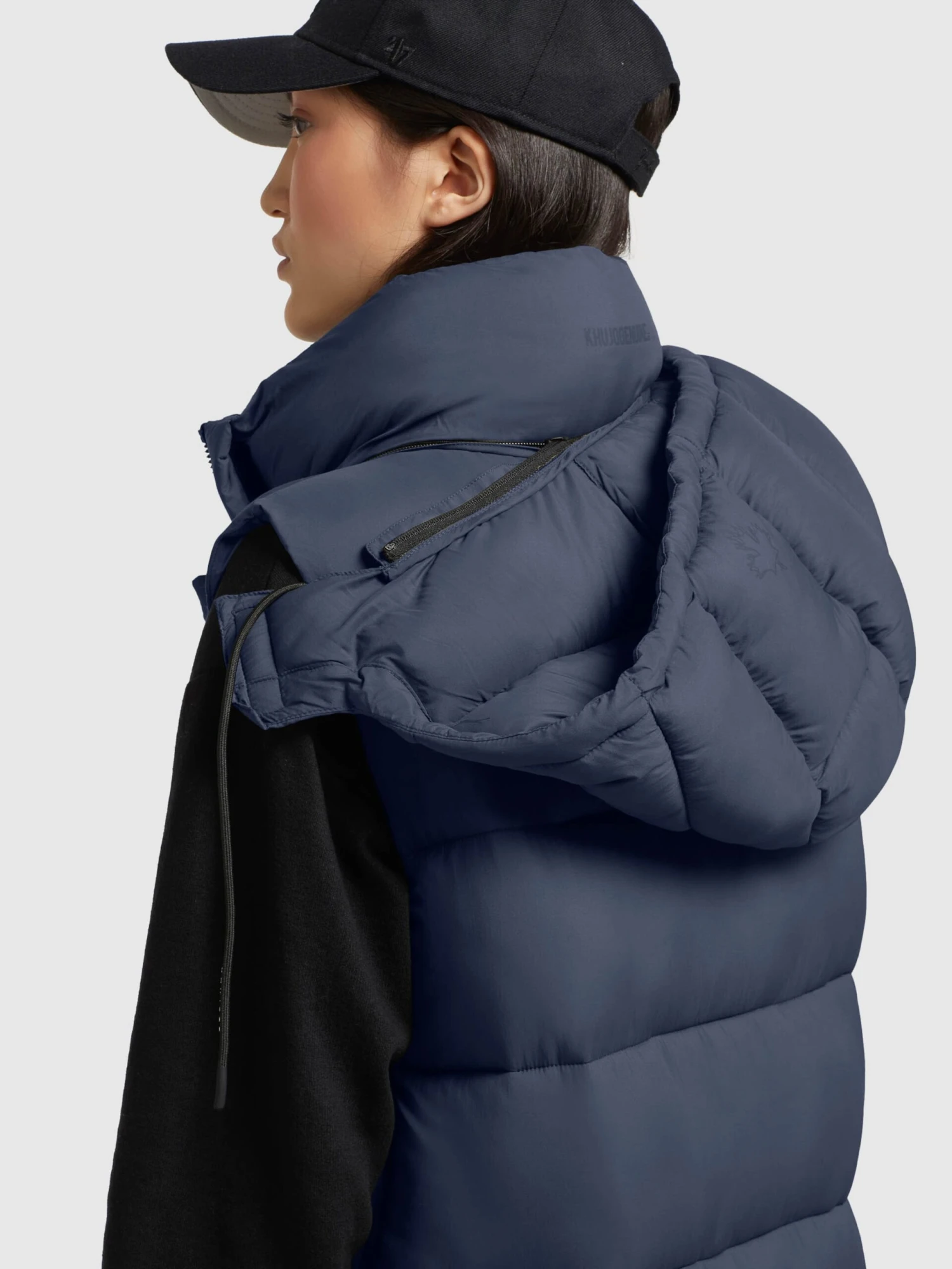 Khujo Bodywarmers Bodywarmer Tourin Dames Marine 8 Khujo Bodywarmers Bodywarmer Tourin Dames Marine - Afbeelding 8