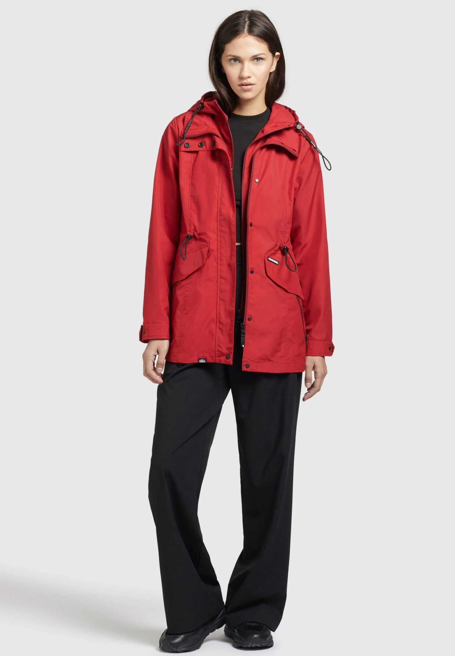 Khujo Felina - Regenjas - Rot 2 Khujo Felina - Regenjas - Rot - Afbeelding 2