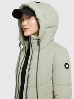 Khujo Wintermantels Wintermantel Aribay 3 Dames Pastelgroen -Khujo Winkel ce1df61d40f6a656407cb5e057cc4dfd