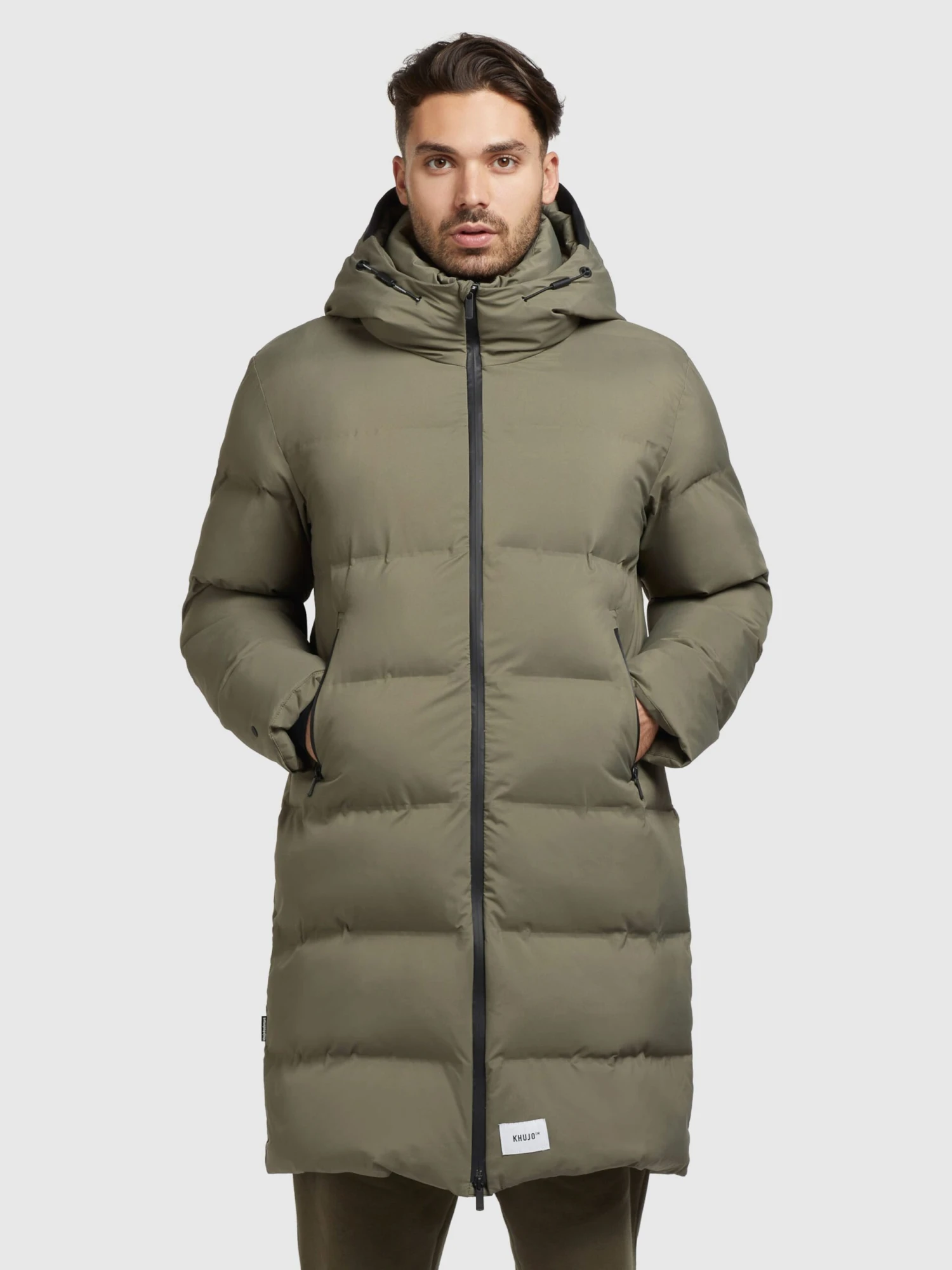 Khujo Wintermantels Winterjas Crew Heren Olijfgroen 2 Khujo Wintermantels Winterjas Crew Heren Olijfgroen - Afbeelding 2
