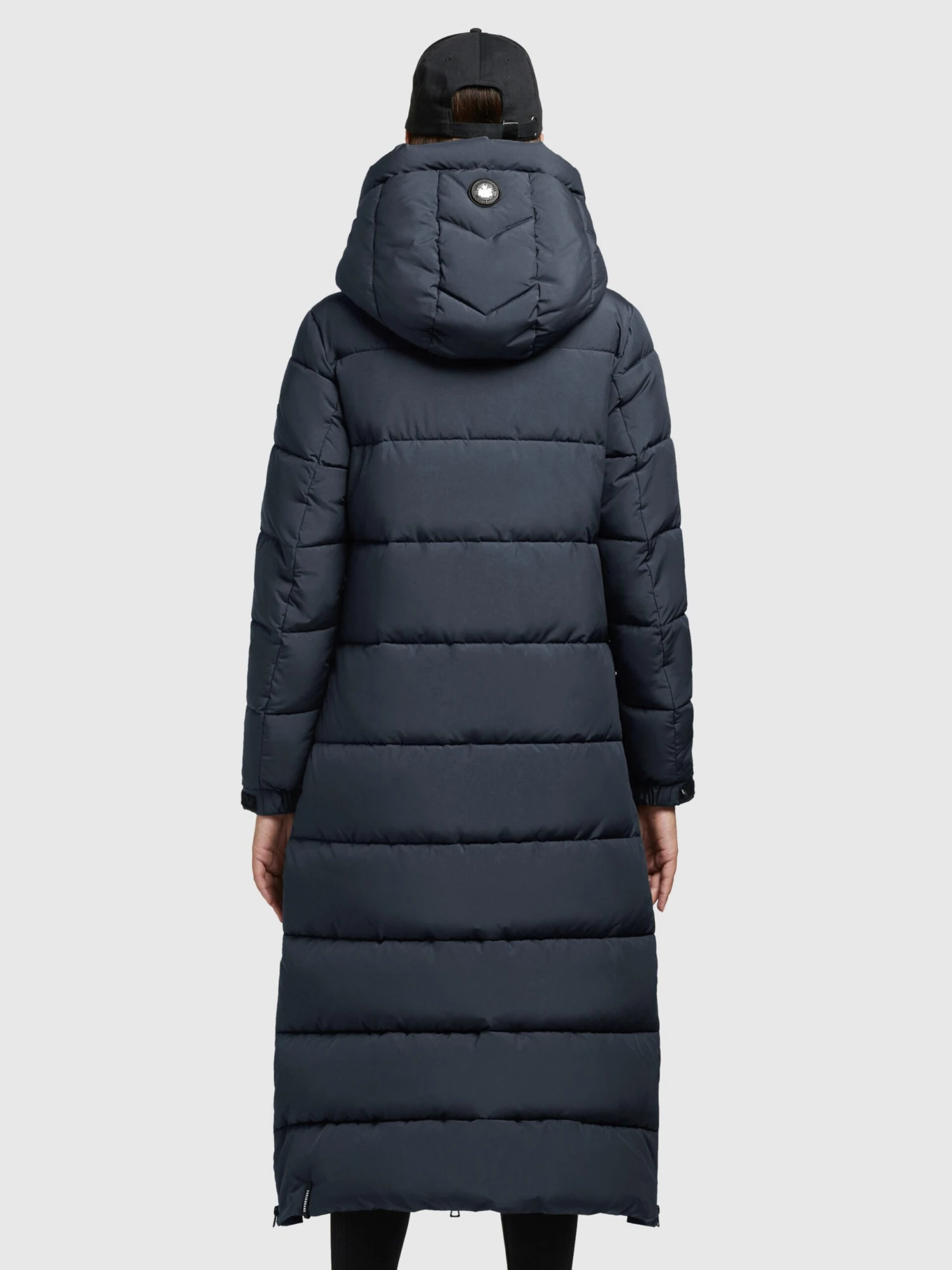 Khujo Wintermantels Wintermantel Deria Dames Donkerblauw 4 Khujo Wintermantels Wintermantel Deria Dames Donkerblauw - Afbeelding 4