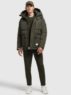 Khujo Winterjassen Winterjas JEDI Heren Kaki 9 Khujo Winterjassen Winterjas JEDI Heren Kaki -Khujo Winkel ce951459e6bdb02831117ae2a5c562e9