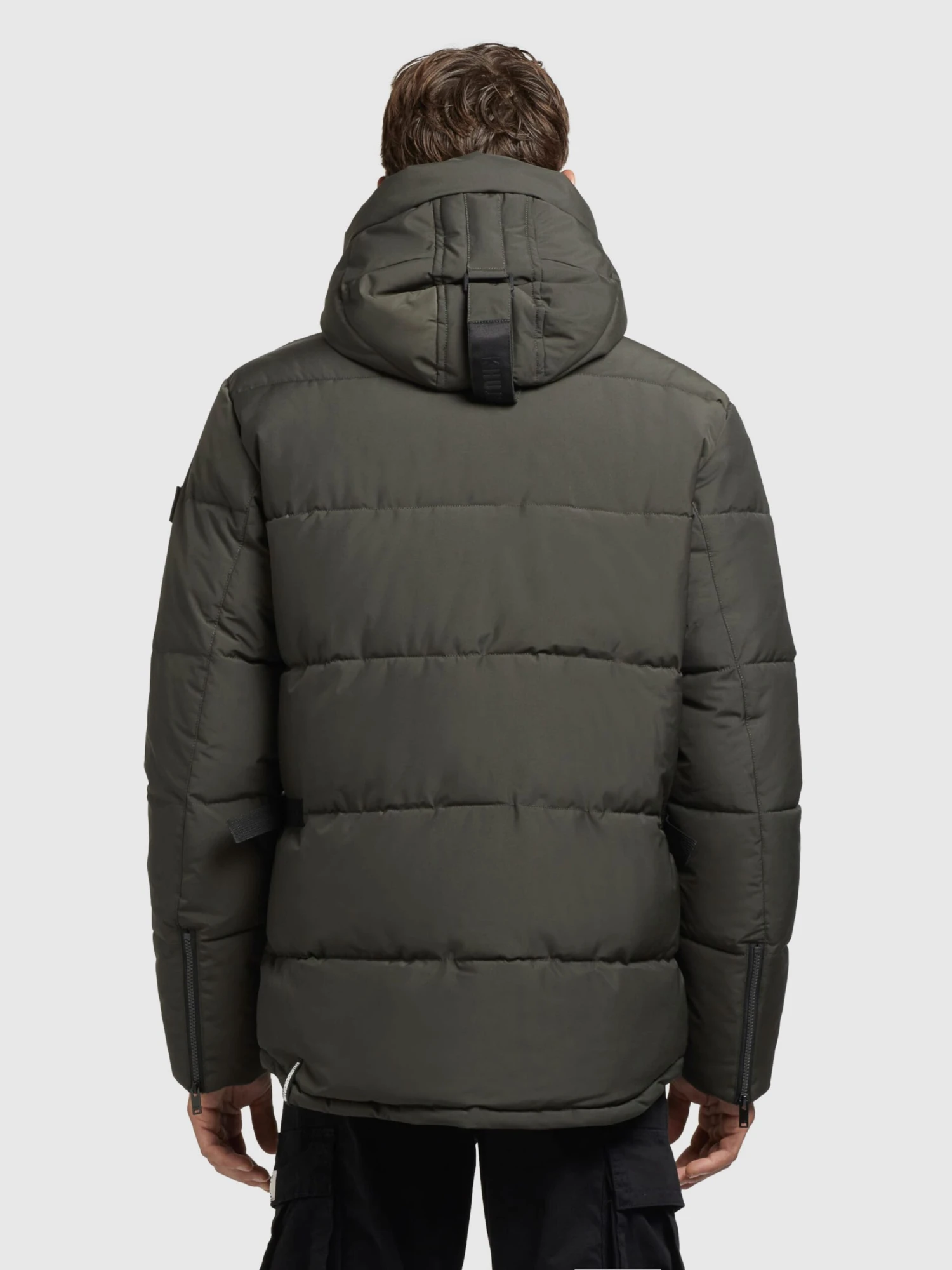 Khujo Winterjassen Winterjas Primero Heren Kaki 4 Khujo Winterjassen Winterjas Primero Heren Kaki - Afbeelding 4