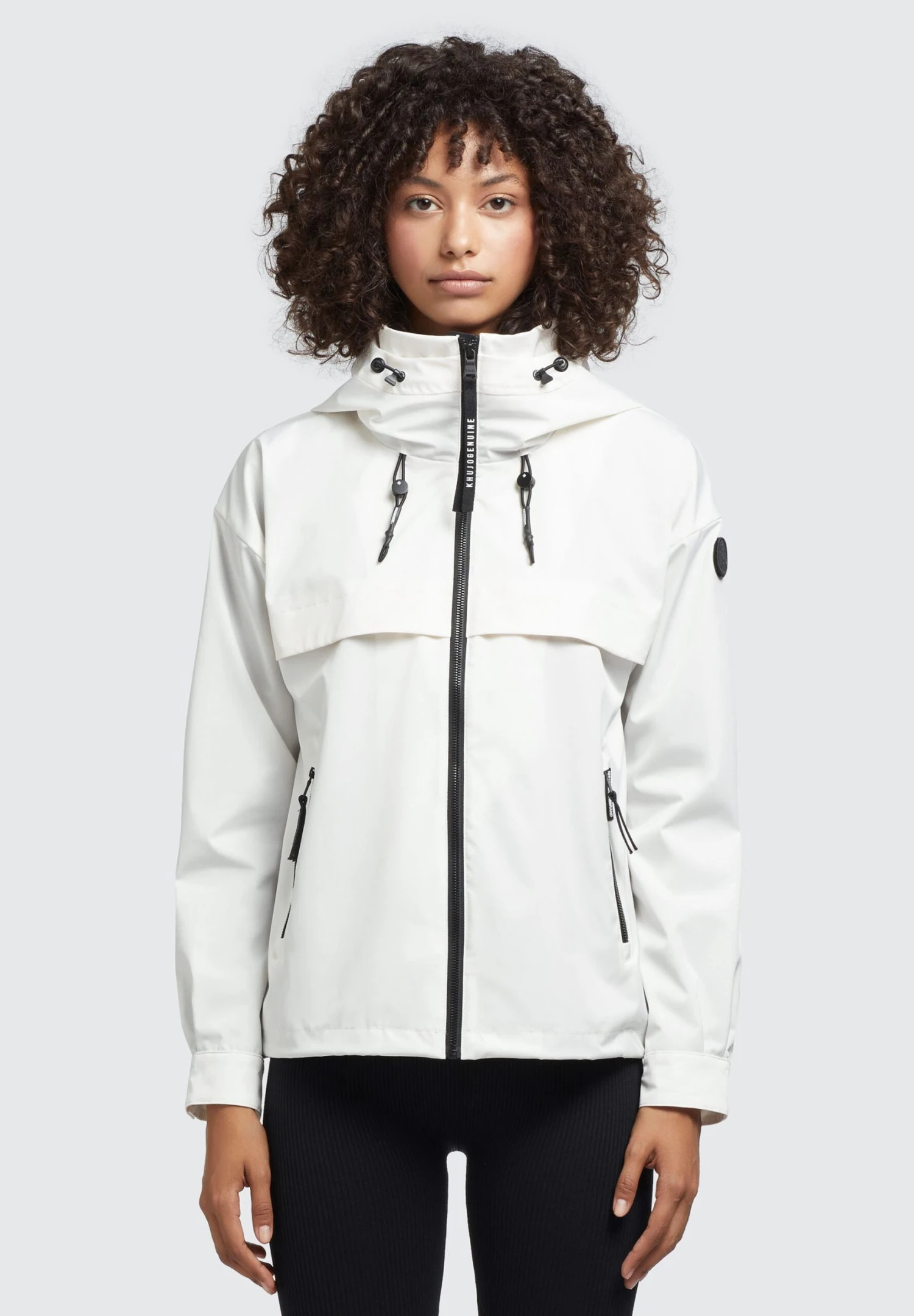 Khujo Blair2 - Lichte Jas - Naturweiß 1 Khujo Blair2 - Lichte Jas - Naturweiß