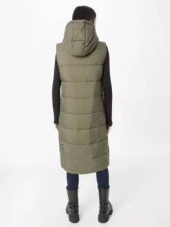 Khujo Bodywarmers Bodywarmer Tourin Dames Kaki -Khujo Winkel cf409bf99b4ba760e0f5e5567b0cf87f