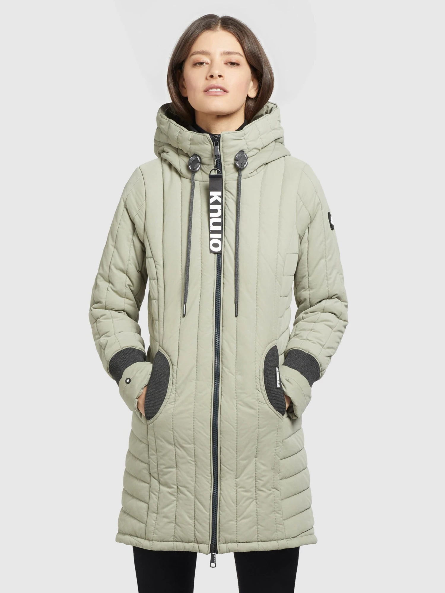 Khujo Tussenmantels Tussenmantel Jerry Dames Mintgroen 2 Khujo Tussenmantels Tussenmantel Jerry Dames Mintgroen - Afbeelding 2