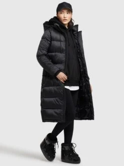 Khujo Wintermantels Wintermantel Julina Dames Zwart 12 Khujo Wintermantels Wintermantel Julina Dames Zwart -Khujo Winkel d221a7c93dfb45511367ed8336209c6d