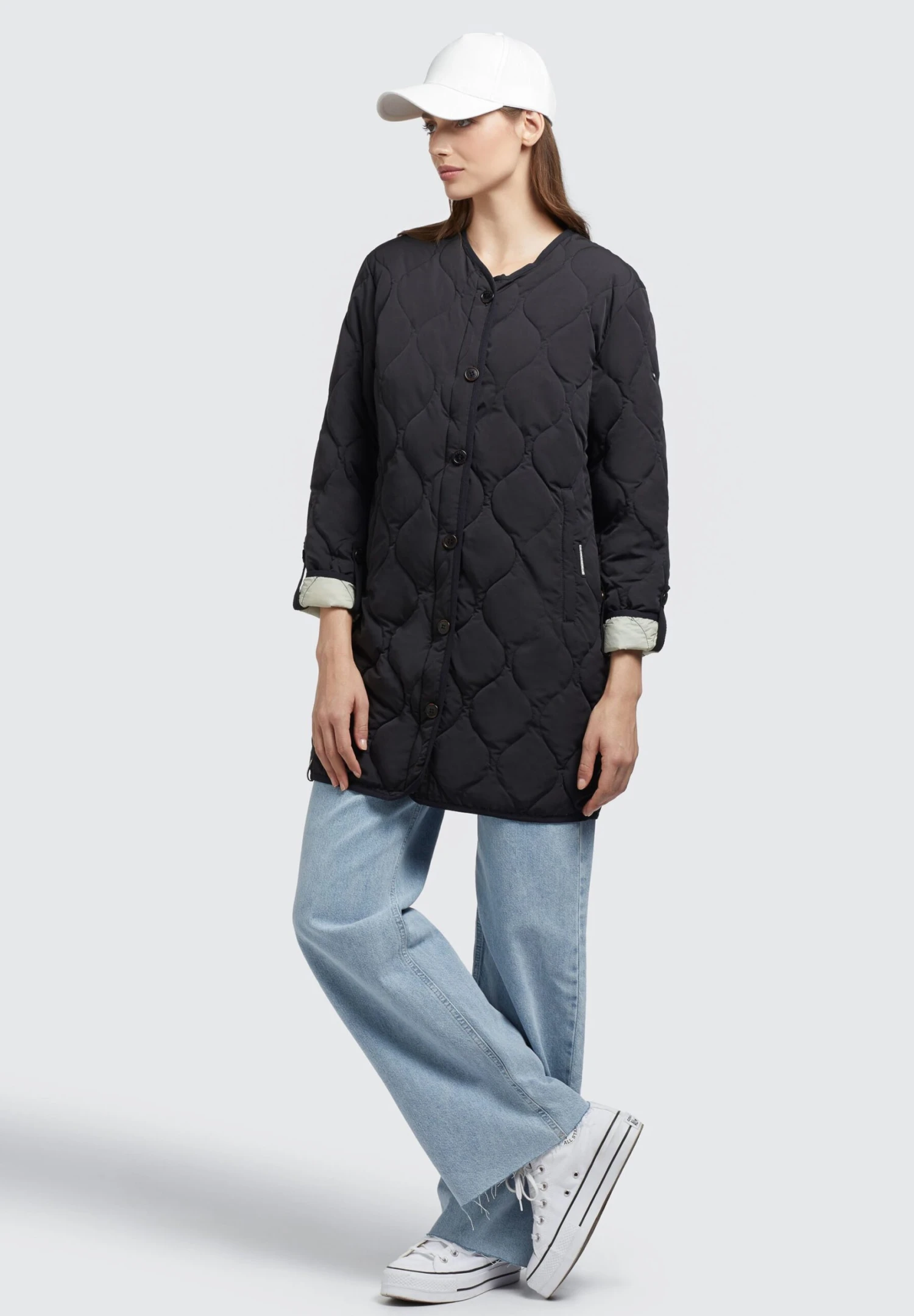 Khujo Sira - Jas - Schwarz 2 Khujo Sira - Jas - Schwarz - Afbeelding 2