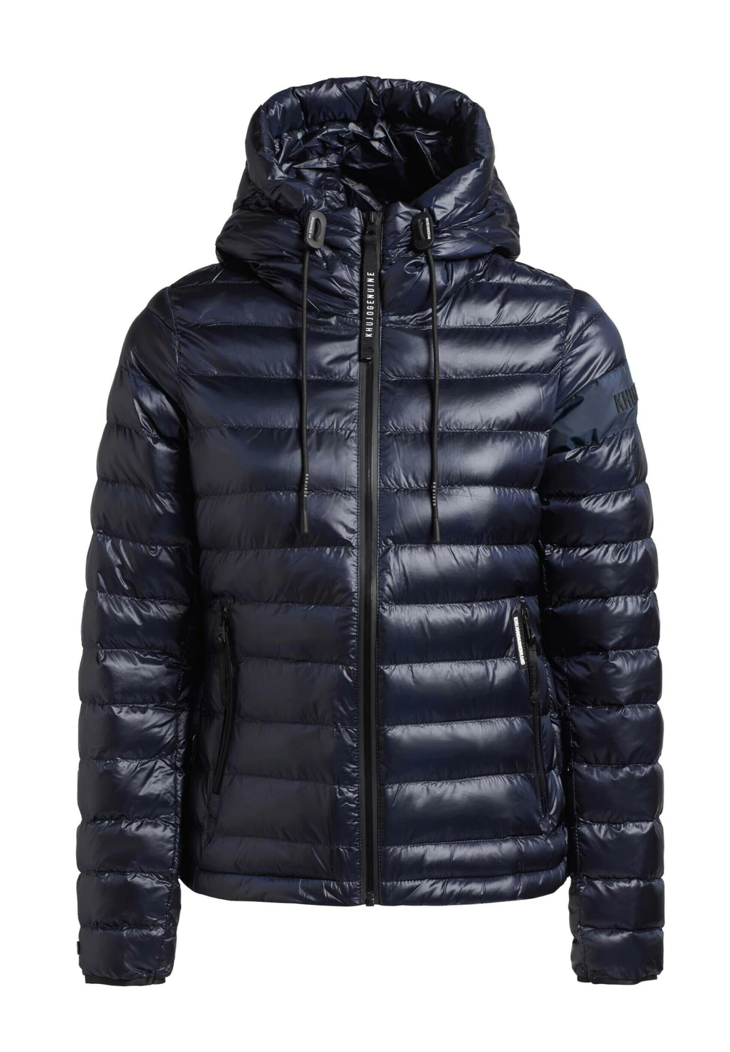 Khujo Lovina4 Shiny - Jas - Dunkelblau 8 Khujo Lovina4 Shiny - Jas - Dunkelblau - Afbeelding 8