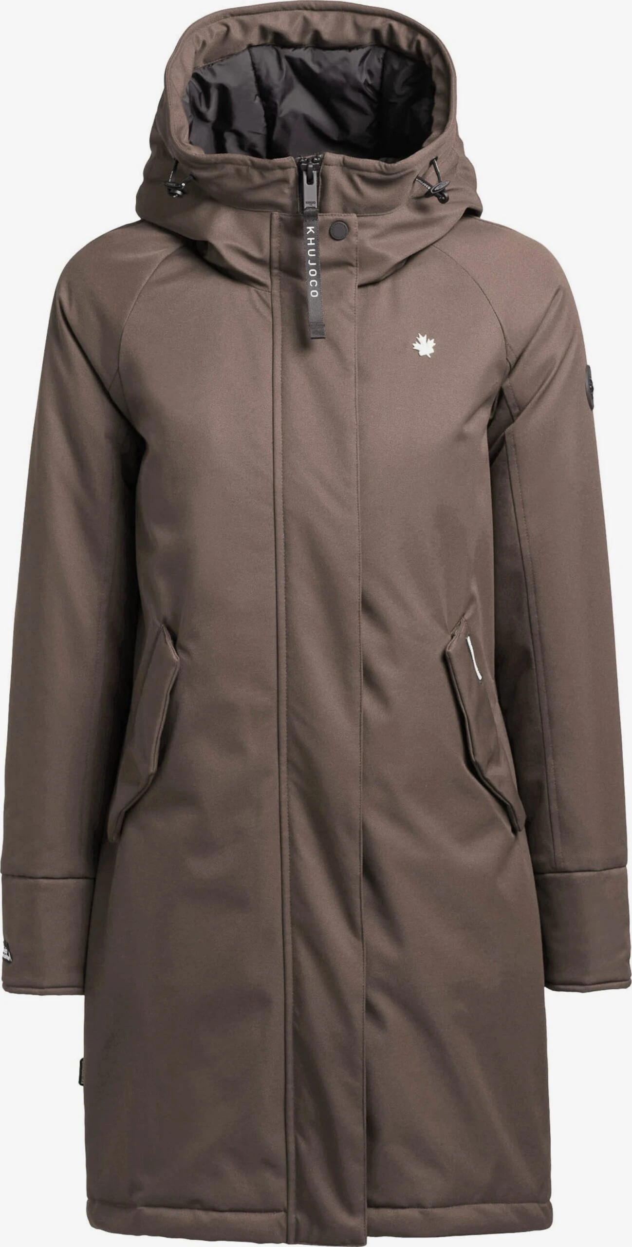 Khujo Parkas Tussenparka LARIA Dames Bruin 1 Khujo Parkas Tussenparka LARIA Dames Bruin