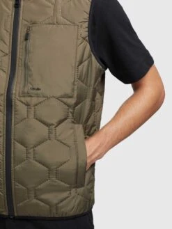 Khujo Bodywarmers Bodywarmer Liel Heren Olijfgroen -Khujo Winkel d2ff503e27612cb79311610b56c322f4